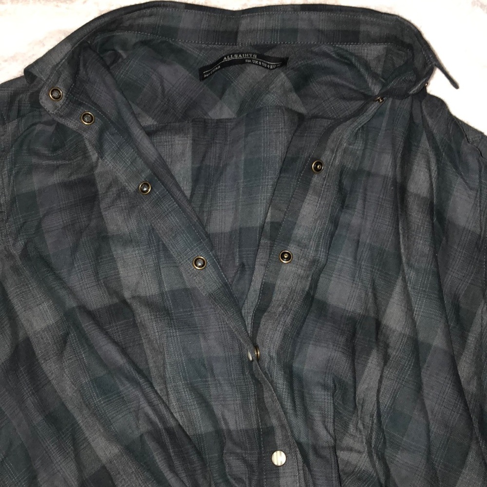 All saints button down flannel